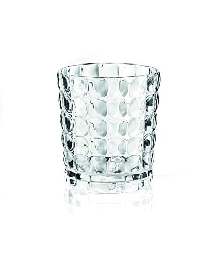 Guzzini Tiffany 198801-00 - Set di 24 bicchieri in acrilico trasparente, 380 ml