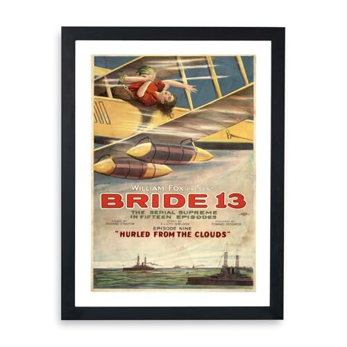 Petite affiche encadrée Bride 13 épisode 9 poster Hurled from the clouds Spiffing Prints