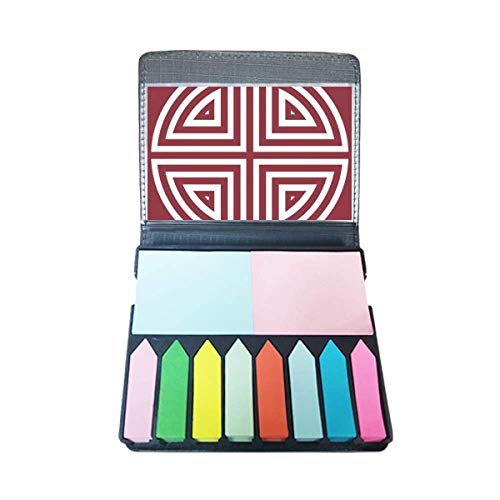 Marqueurs de page de couleur chinoise traditionnelle coffret cadeau Quatre Symboles