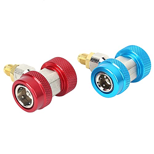 Adaptador Acoplador Rápido de Alta y Baja Presión para Aire Acondicionado, Conectores para Refrigerante miniatura 2
