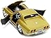 Jada Toys Big Time Muscle 1:24 1969 Chevy Corvette Stingray ZL-1 Die-cast Car Gold, Toys for Kids and Adults