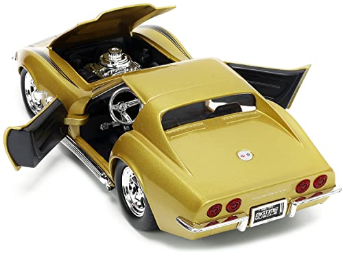 Jada Toys Big Time Muscle 1:24 Chevy Corvette 1969 miniatura 4