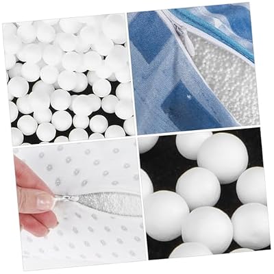 Yardwe 1bag Bean Bag Stuffing Refill Couch Filler Soft Foam Particles for Bean Bag Chairs Odorless Beads
