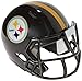 Riddell Mini-American-Football-Helm, NFL-Team: Pittsburg Steelers, im Taschenformat, Speed Pocket