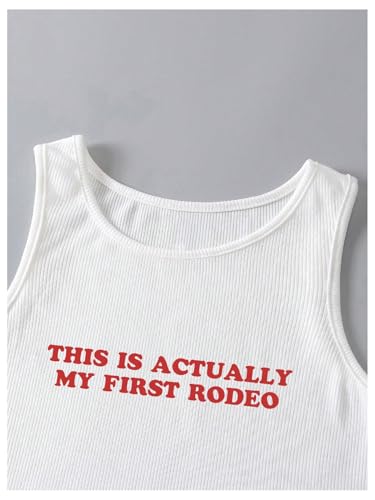 SOLY HUX Women's Letter Graphic Tank Tops Crewneck Sleeveless Going Out Summer Crop Top3