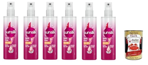 Sunsilk scintille di luce Glossy Spray per capelli spenti e crespi - Spray brillante para cabello opaco y encrespado, 200 ml + Polpa italiana Gourmet 400 g