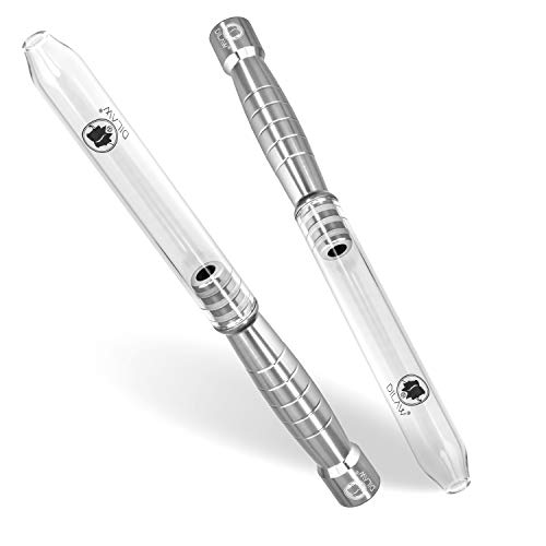 DILAW® Shisha Glas- Alu Mundstück Glasundstück + Silikonschlauch Kombinierbar mit Allen Handelsüblichen Schläuchen… – Bild 4