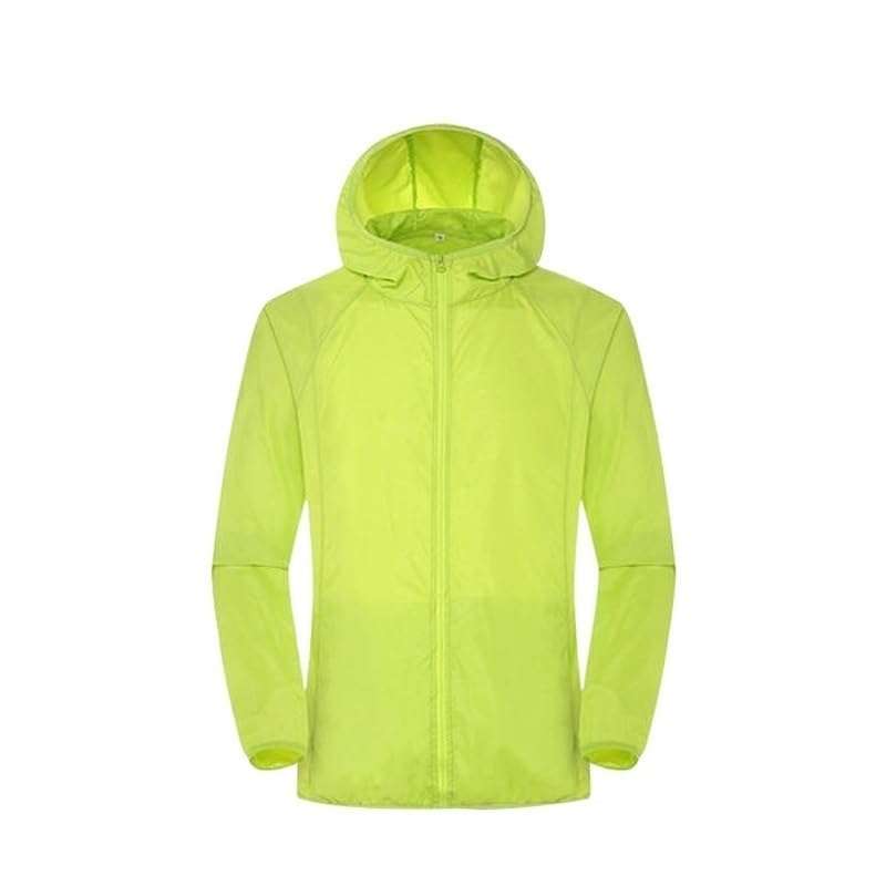 Chaqueta Unisex Rompeviento para Senderismo Verde miniatura 1