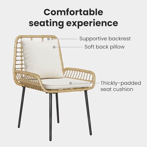 Ensemble de meubles de jardin résistant aux intempéries 4pcs