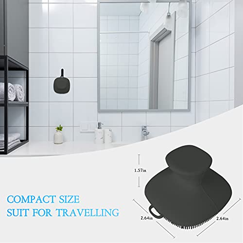 Inkerlee Silicone Face Scrubber Exfoliator Brush, Manual Facial Cleansing Exfoliating Brush, Gentle Face Scrub Wash Brush For Women And Men #TOP5