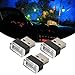 3 Pack Red LED USB Ambient Light for Car Interior Use in Conjunction with Laptop Mobile Power and Charging Devices