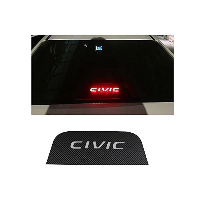 Buy JEYODA for Civic High Brake Light Sticker Acrylic Projection Board