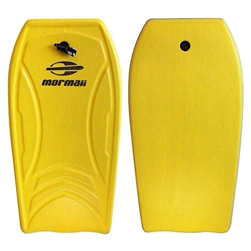 Prancha Bodyboard Amandor Infantil 73x44cm Amarela Mormaii