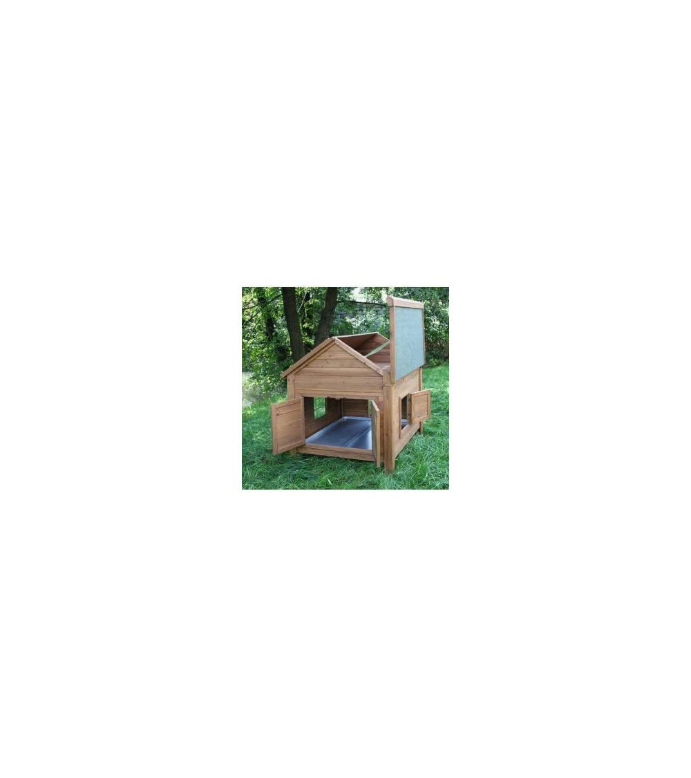 Kleintierstall für Hühner oder Kaninchen, 105 x 100 x 108 cm