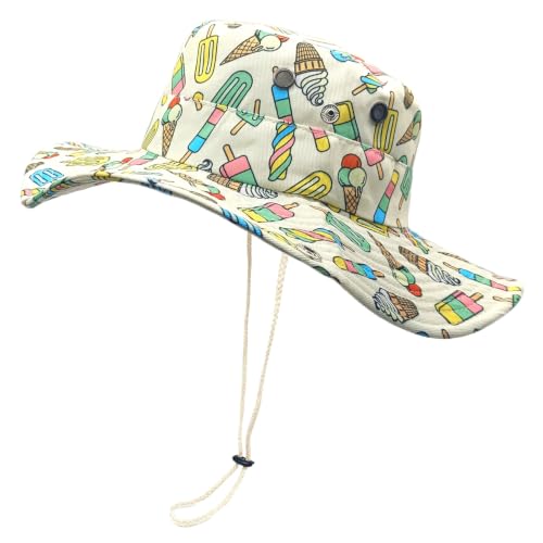 Image of Wide Brim Bucket Hat for Women Girl Men Boy