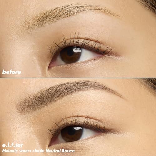 e.l.f. Micro-Fine Brow Pencil, Neutral Brown - image 5