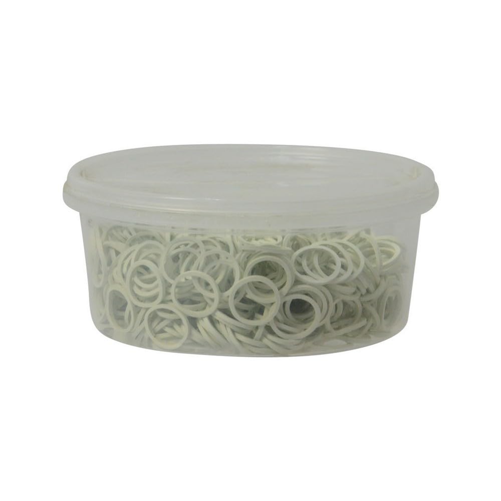 Supreme Products Horse Plaiting Bands (Pack of 250) (One Size) (White)
