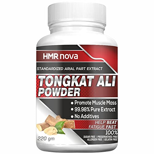 HMR NOVA Tongkat Ali Powder (Long jack) Testosterone Booster For Men -220 GM HMR NOVA Tongkat Ali Powder (Long jack) Testosterone Booster For Men -220 GM