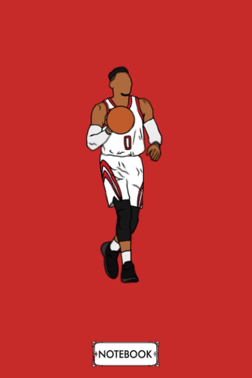 Brenda KellyRussell Westbrook Rockets Sports Notebook: Diary, Planner, Lined College Ruled Paper, Matte Finish Cover, 6x9 120 Pages, Journal