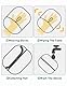 Gxdamxz Fell Magnet Handschuh, Tierhaarentferner Double Sided für Katzen und Hunde, Antistatischer, Pet Hair Remover Glove