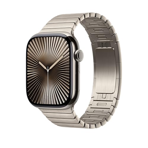 Image of Apple Watch Band - Link Bracelet - 46mm - Natural - One Size (Fits Most)