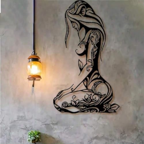 REGALO PERFETTO:l'arredamento della parete in metallo è adatto per decorare la tua casa. Perfetto per decorare il muro di soggiorno, camera da letto, balcone, portico e ufficio. Ottimo anche da regalare come regalo di anniversario, regalo di compleanno e regalo di Natale