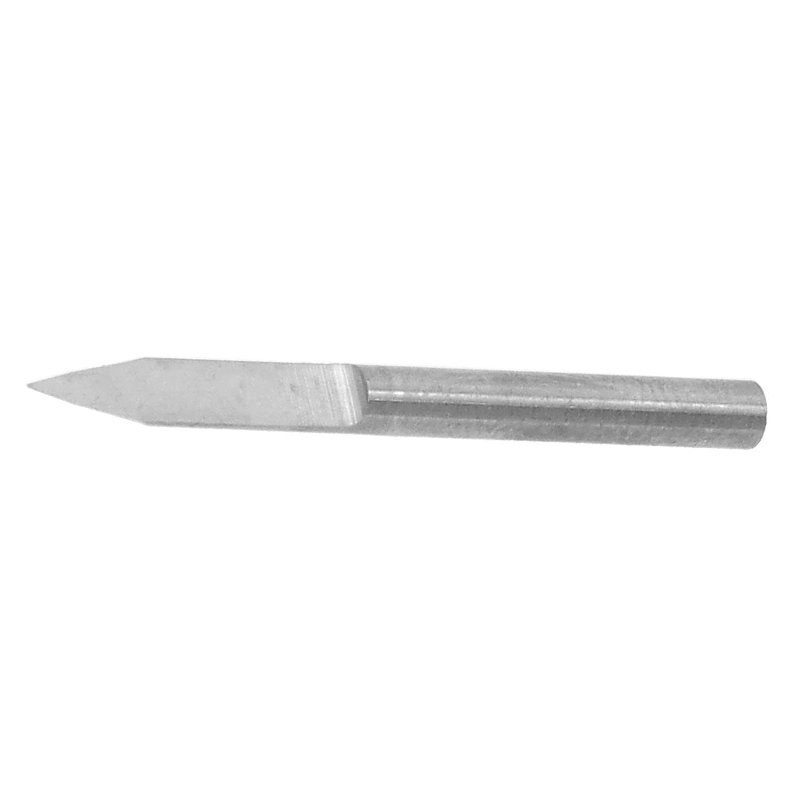 10 pezzi di punte per incisione in acciaio al tungsteno per router CNC, punte a V, alta durezza e resistenza all’usura, punta a V per legno, plastica e vetroresina, gambo da 3,175 (0,2 mm)