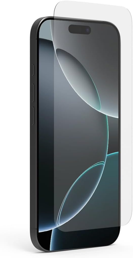 PureGear Maximum Clarity HD Tempered Glass Screen Protector for Apple iPhone 16 Pro (2024) 6.3", Full Coverage, Case Friendly Fit, Lifetime Replacement (Self Alignment Installation Tray included)