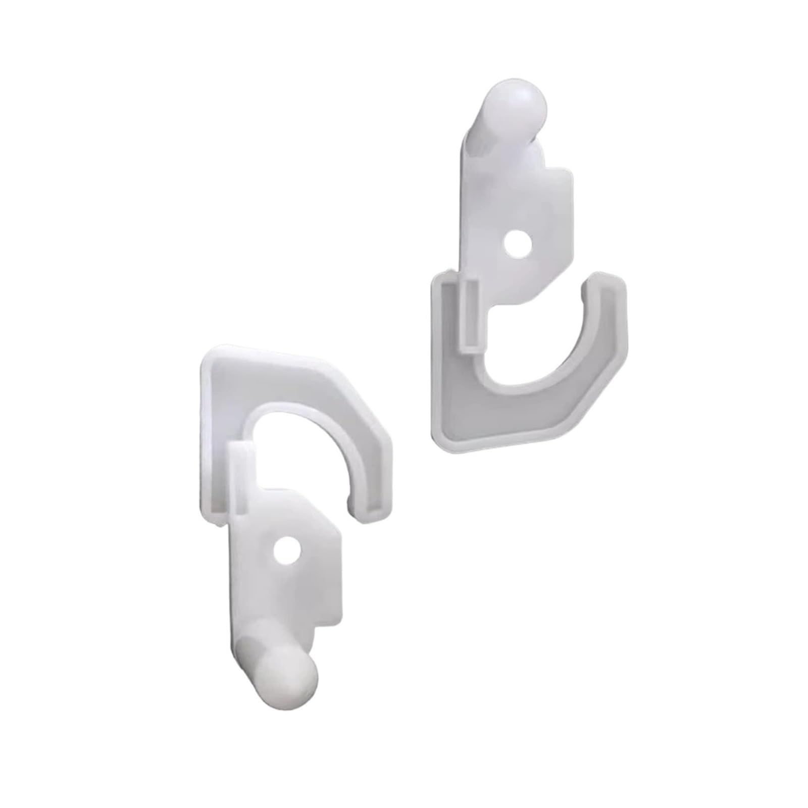 1set Refrigerator Door Hinge,Compatible for Hisense,Compatible for Rongsheng, Self-Locking Plastic Stop Automatic Locking Damper Door Hook