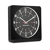 Dimensiones: este reloj es de 11.75 pulgadas de ancho por 11.75 pulgadas de alto y 2 pulgadas de grosor