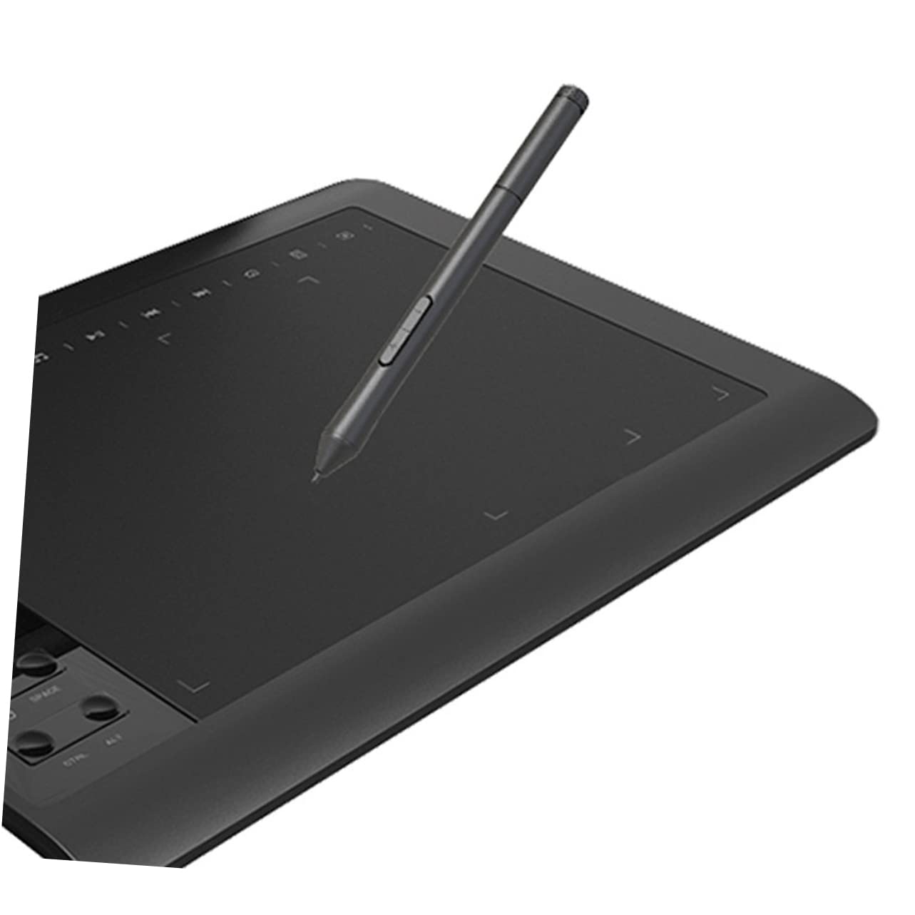 DOITOOL Digital Art Tablet 233 Pps Reading Speed Drawing Tablet for Phone/Computer Instant Driver Recognition Wide Software Compatibility Black Writing Pad