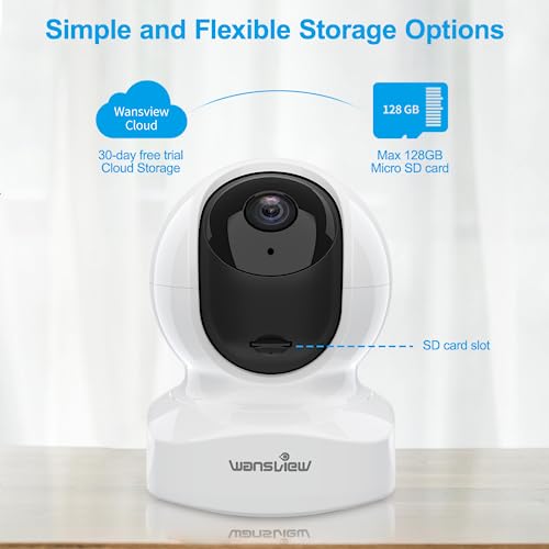 image for Home Security Camera, Baby Camera, 2K wansview WiFi Camera for Pet/Nan