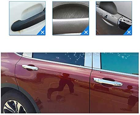 Coperture Maniglie Porta Cromate Per Renault Espace IV (2003-2014) | 4 Pezzi, Adesive, Protettive, Decorazione Auto