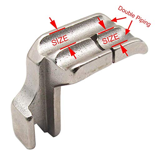 Pie prensatela doble dobladillo 1/8+3/16+1/4 CKPSMS miniatura 4