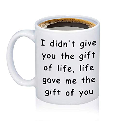 Free Shipping 🛒 HOLLP Stepdaughter Mug Daughter Mug Daughter in Law Mug I Didn't Give You The Mug of Life Life Gave Me The Mug of You (Mug) Black Friday Sale 2022 HOLLP Stepdaughter Mug Daughter Mug Daughter in Law Mug I Didn't Give You The Mug of Life Life Gave Me The Mug of You (Mug)
