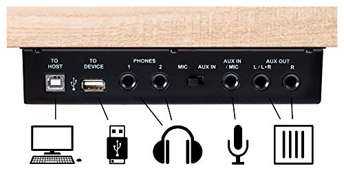 Classic Cantabile UP-1 LA Piano Droit Numérique – 88 Touches Clavier électronique à marteaux – Synthetiseur avec USB… - Les Beatles, Paul McCartney, John Lennon, RIngo Starr, George Harrison Classic Cantabile UP-1 LA Piano Droit Numérique - 88 Touches Clavier électronique à marteaux - Synthetiseur avec USB… – Image 7