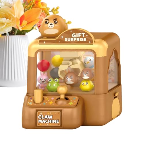 Máquina De Garra Pequeña - Dispensador Interactivo De Premios para Regalos De | Grabber De Dulces De Mesa para Cumpleaños Infantiles Y Eventos Temáticos | Juguete De Juego De Duradero Pa
