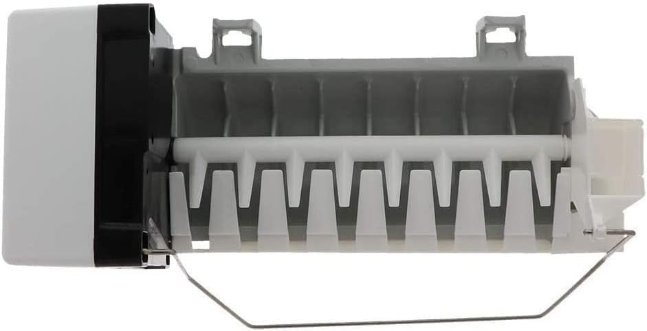 Samoser Refrigerator Ice Maker Assembly, top view