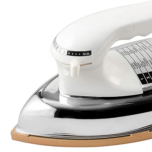 Image of BALTRA Duro Heavy Weight Automatic Dry Iron (Metal Body, White)1000W