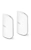 Amazon eero Max 7 - メッシュwifi ルーター | 10Gbpsイーサネット | Wi-Fi 7 | BE17850 | 最大wifi範囲230m² | 同時接続デバイス約250台 | ゲームにおすすめ | 2ユニット 1ユニット × 2