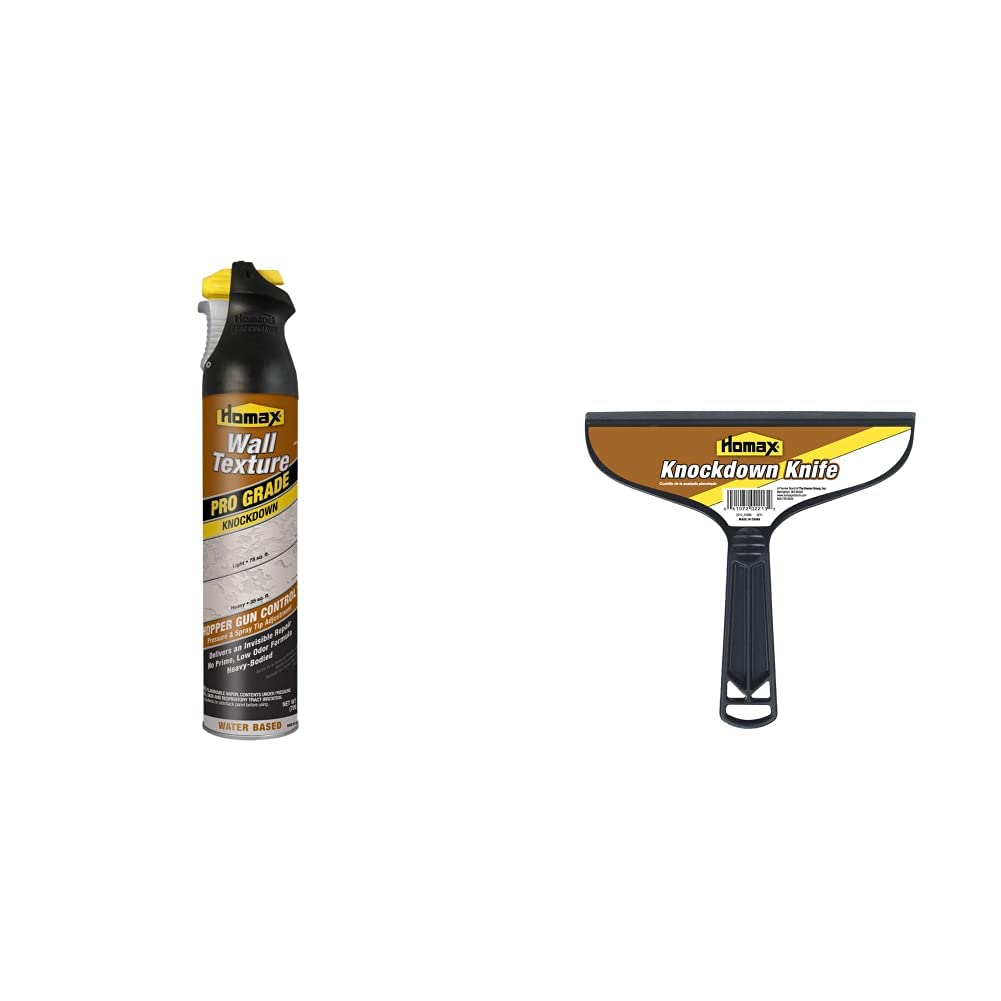 Photo 1 of Homax Pro Grade Knockdown Texture and Knockdown Knife Kit Pro-Grade Knockdown Texture and Knife Set