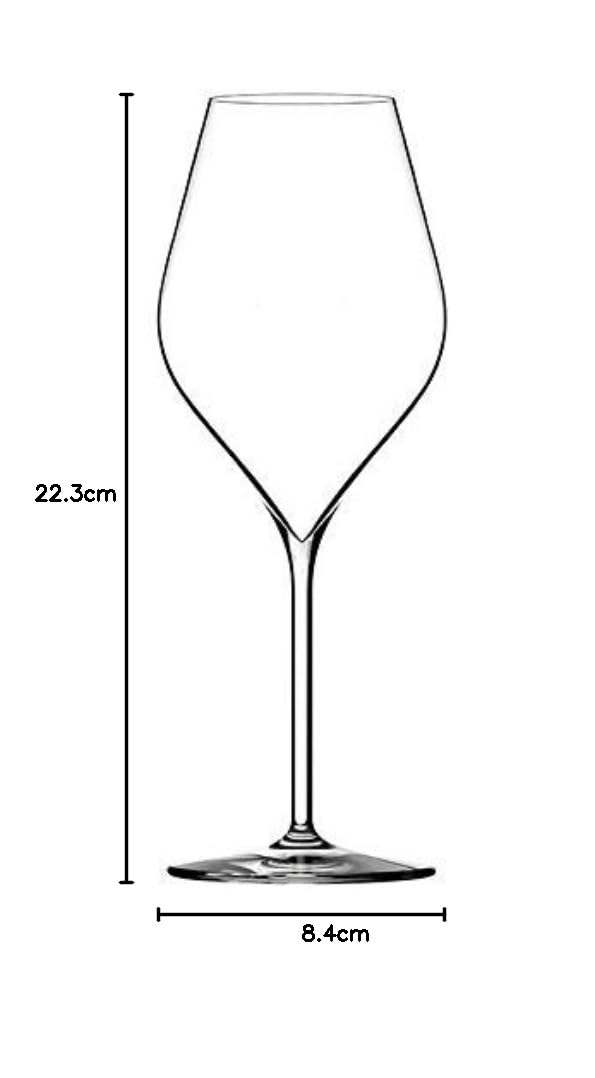 Lehmann Glass 6 Calici da Vino Absolus 38 cl Collezione Absolus