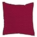 Hans-Textil-Shop Poszewka na poduszkę 40 x 40 cm kropki bordowy różowy (dekoracja, sofa, poduszka, poszewka na poduszkę)
