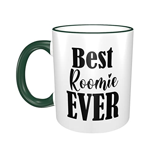 Best Roomie Ever Gift Best Roomate Ever Taza de café Best Friend Tazas de café Regalo para tu impresionante Roomie,Taza…