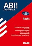 STARK Abi - auf einen Blick! Wirtschaft/Recht Bayern: Recht - Tino Zirkenbach 