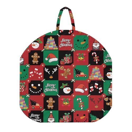 Wiryuouvt Christmas Plaid Nursing Pillow Cover Breastfeeding Pillow Slipcover for Baby Boys & Girls Nursing Pillow Case for Newborn Soft Fabric Fits Snug On Infant (Pillow NOT Included)