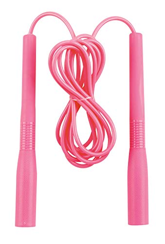 CAPTAIN STAG UR-916 Jump Rope, Jump Rope, 3-Ply Tatsujin, Adjustable Length, Pastel Pink, Vit Fit UR-916