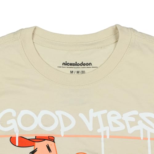 SpongeBob Squarepants T-Shirt Boys' Good Vibes Skater Kids Graphic Tee2