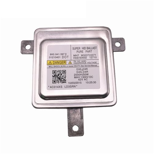 Ballast xénon D3S 8K0941597E W003T22071 pour ampoule D4S de voiture
