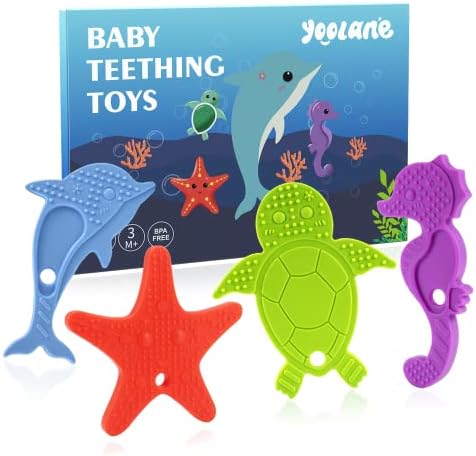 Massaggia Gengive Telecomando Per Neonati - 2 Pezzi In Silicone Senza BPA Per Dentizione - Foto 4